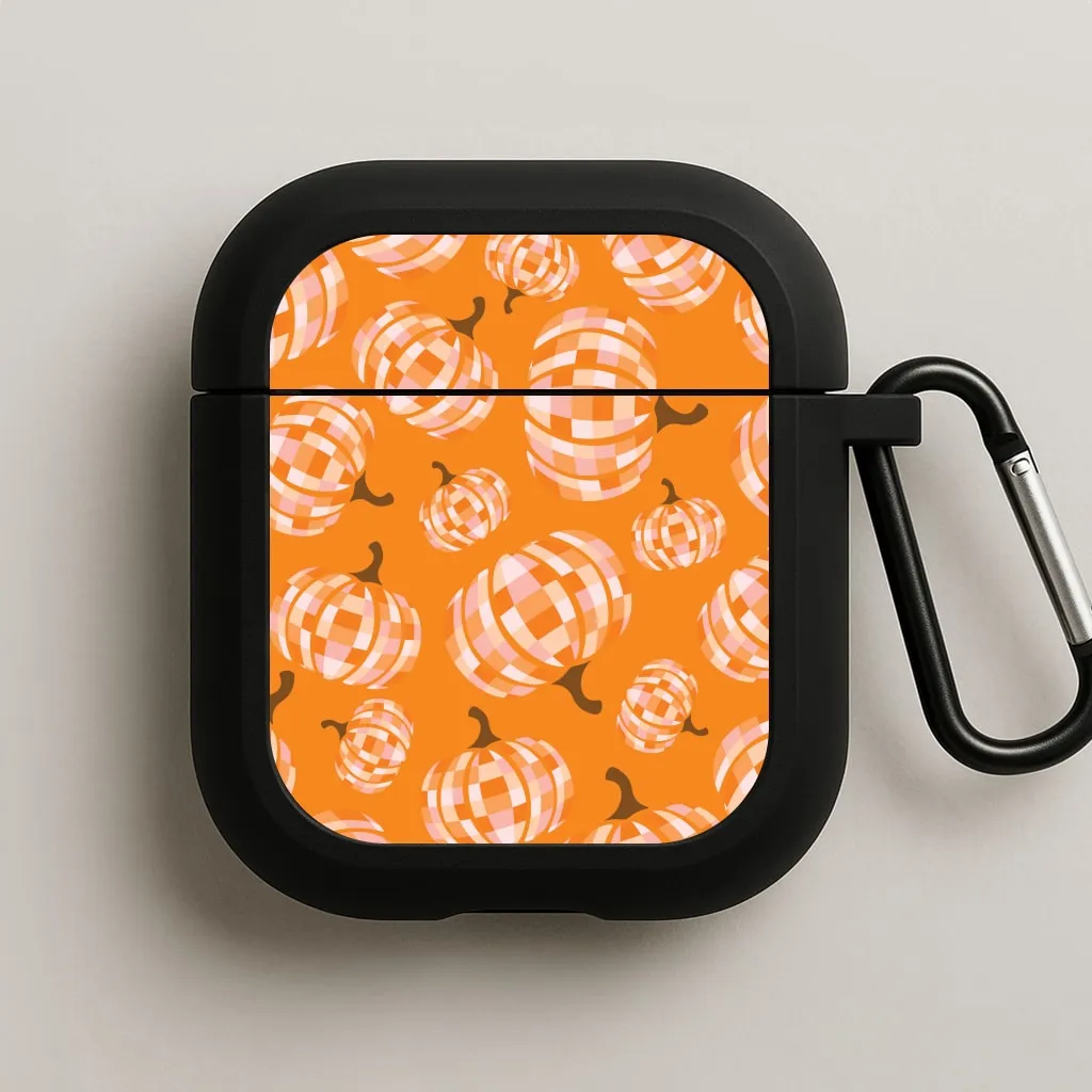 Disco Pumpkins Pattern AirPods Case durable travel airpods shell