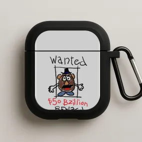 Mr Potato Head - Wanted A Story of Toys AirPods Case Durable Gadget Holder protective airpods cover