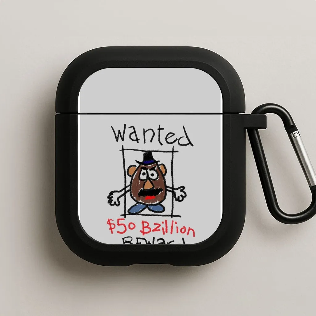 carbon fiber airpods case Universal Smooth Holder Mr Potato Head - Wanted A Story of Toys AirPods Case