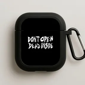 durable travel companion Don't Open Dead Inside - TWD AirPods Case
