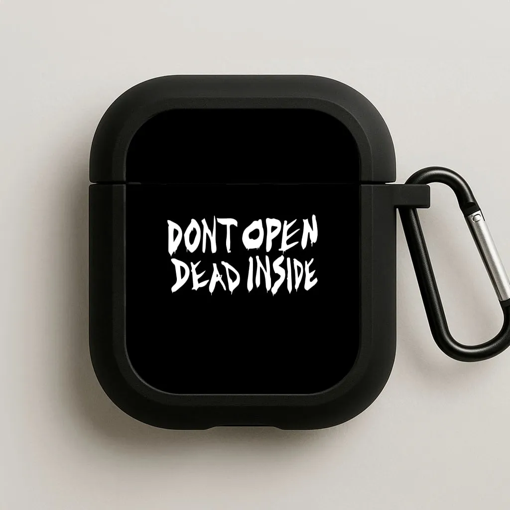 Don't Open Dead Inside - TWD AirPods Case sleek ergonomic pocket airpods cover vivid gradient commuter portable airpods case