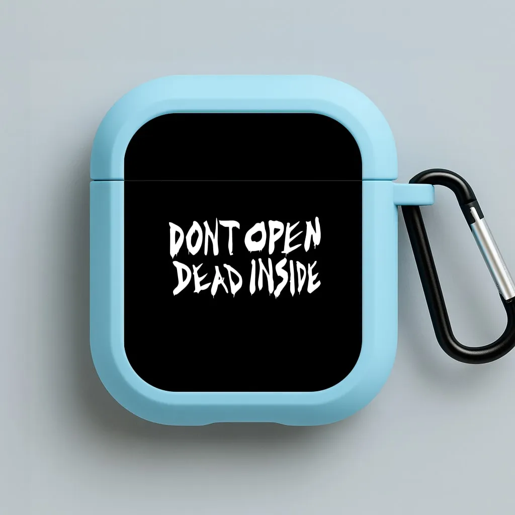 Don't Open Dead Inside - TWD AirPods Case premium handmade case