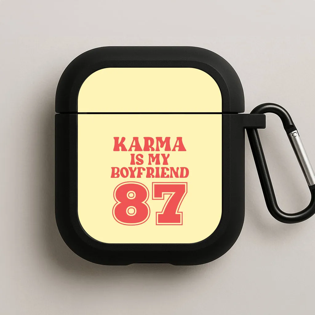 Karma Is My Boyfriend AirPods Case Creative Gadget Holder