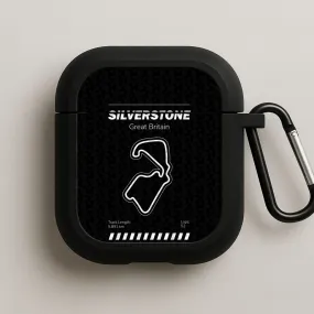 Fashion Protective Shell Silverstone Circuit AirPods Case