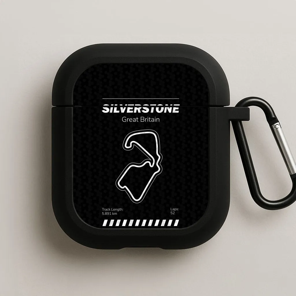 Silverstone Circuit AirPods Case designer edition airpods shell Universal Gadget Organizer