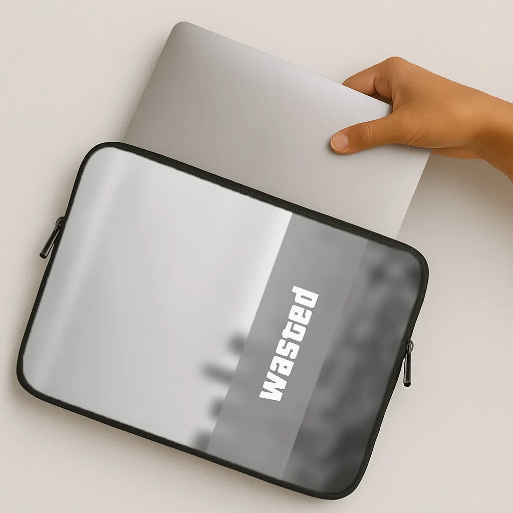 Wasted - Video Game Laptop Sleeve Drop Defense