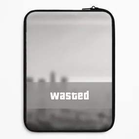 Urban Texture Protective Structure Wasted - Video Game Laptop Sleeve