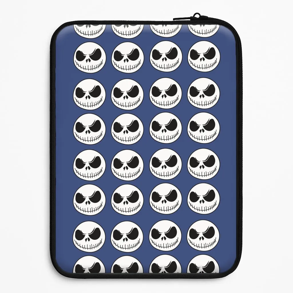 Heat resistant Smooth Craft Skellington Pattern - TNBC Laptop Sleeve