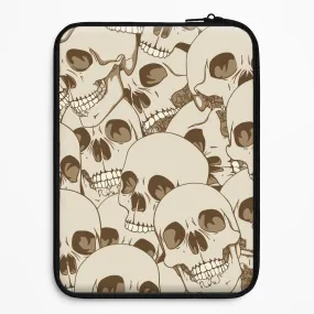 Skull Pattern - Halloween Laptop Sleeve Matte Shield Layer