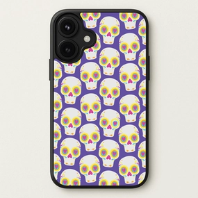 Skull Pattern - Halloween Phone Case Daily Essential Modern Design