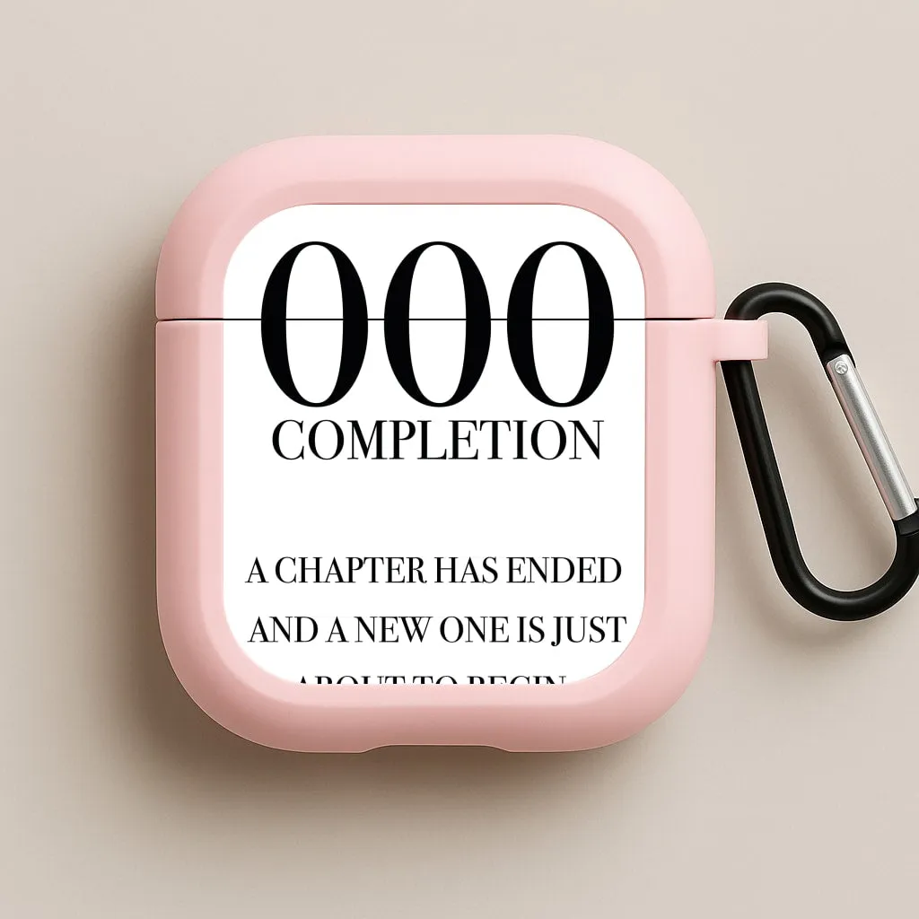 000 - Angel Numbers AirPods Case portable soft gradient travel protector