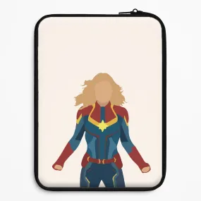 Protective Design Layer Printed Graphic Captain Marvel Laptop Sleeve