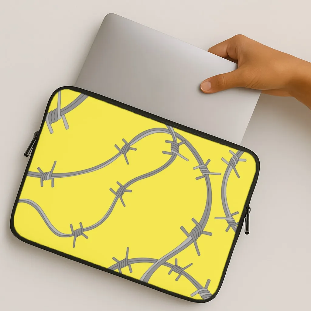 Comfort Texture Layer Protective Surface Barbed Wire - Post Laptop Sleeve