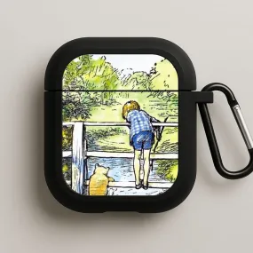 shockproof airpods case Winnie & Christopher Robin AirPods Case