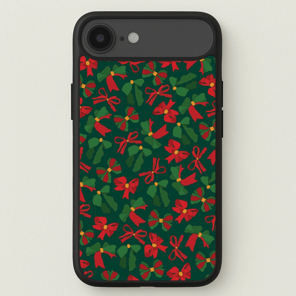 Lightweight Build Quality Comfort Padding Green And Red Pattern Phone Case