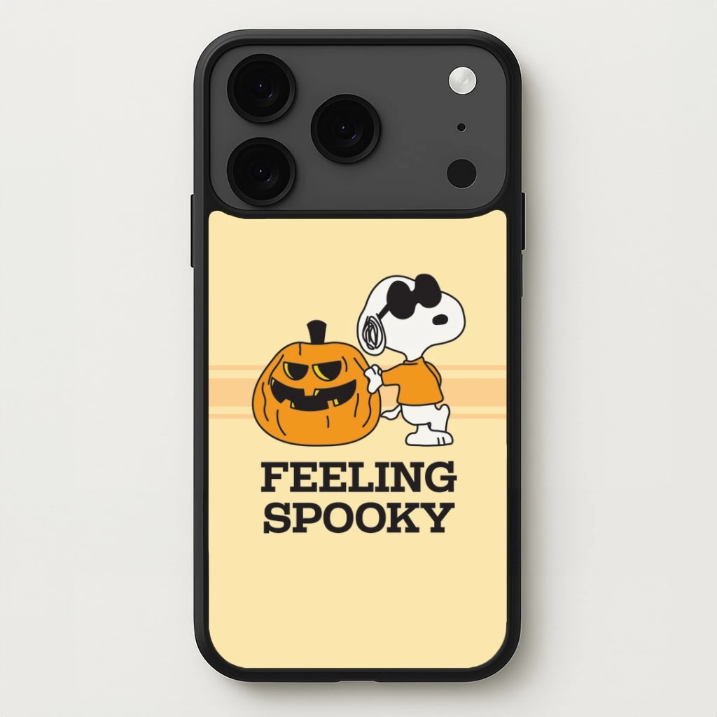 Stylish Edge Ergonomic Feel Feeling Spooky Cartoon Beagle Phone Case