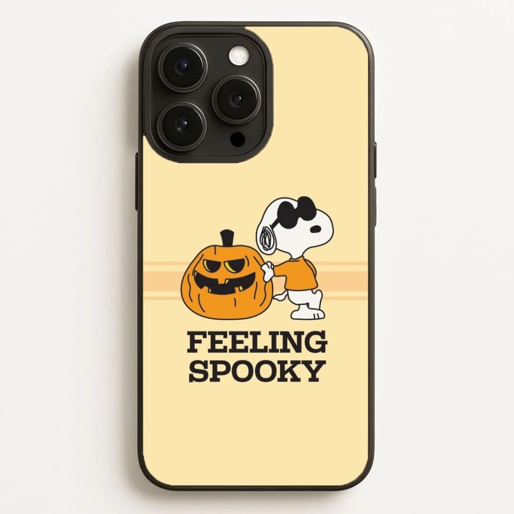 Reusable Material Feeling Spooky Cartoon Beagle Phone Case