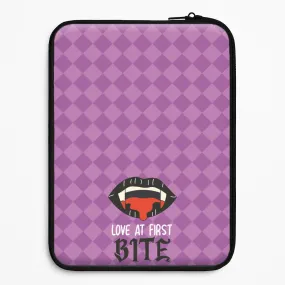 Love At First Bite - VD Laptop Sleeve Marble Texture Glossy Texture