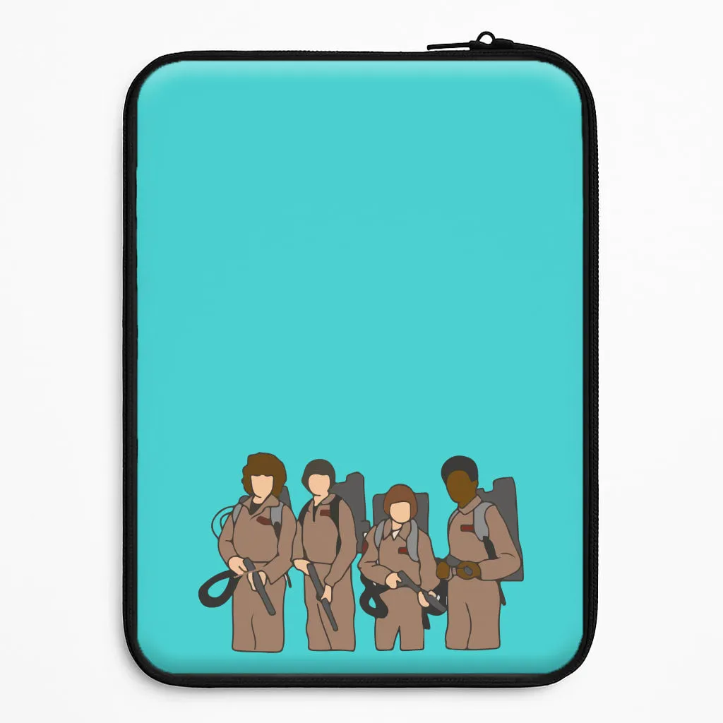 Ghost Busters Costumes Laptop Sleeve Scratch Block