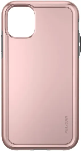 Eco Friendly Tactile Buttons Adventurer Case for Apple iPhone 11 - Rose Gold/Gray