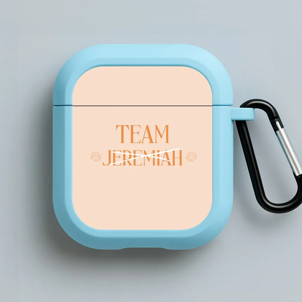 Elegant Tech Accessory Seashells Team Jeremiah AirPods Case
