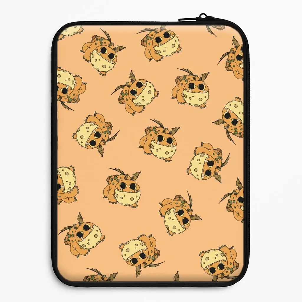 Fashion Touch Baby Dragons Pattern Laptop Sleeve