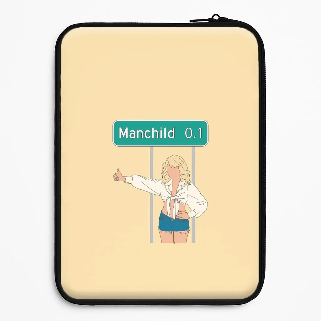 Premium Detail Minimal Pattern Texture Man Child Miles Laptop Sleeve