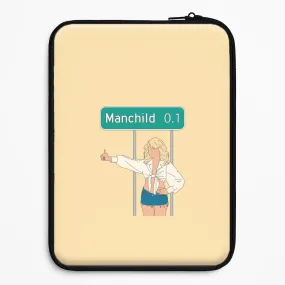 Premium Detail Minimal Pattern Texture Man Child Miles Laptop Sleeve