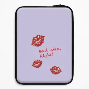 Bad Idea, Right? - Olivia Laptop Sleeve Light Touch Modern Texture Look