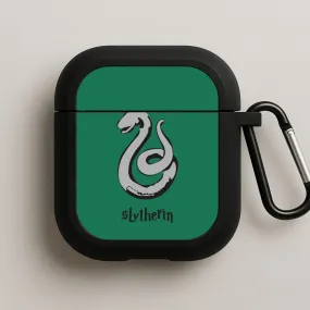 portable lanyard case Slytherin AirPods Case