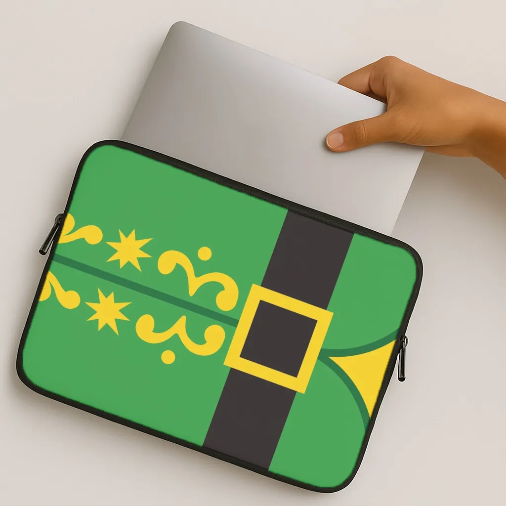 Elf Costume Laptop Sleeve Protective Design Textured Surface