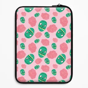 Frankenstein And Brains - Halloween Laptop Sleeve Urban Design Comfort Grip