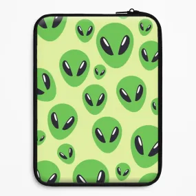 Durable Material Matte Surface Design Alien Raider - Space Laptop Sleeve