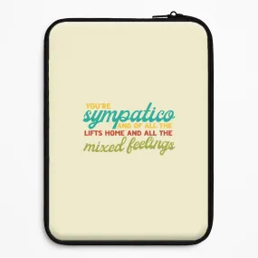 You're Sympatico Laptop Sleeve Reusable Material Stylish Surface Design