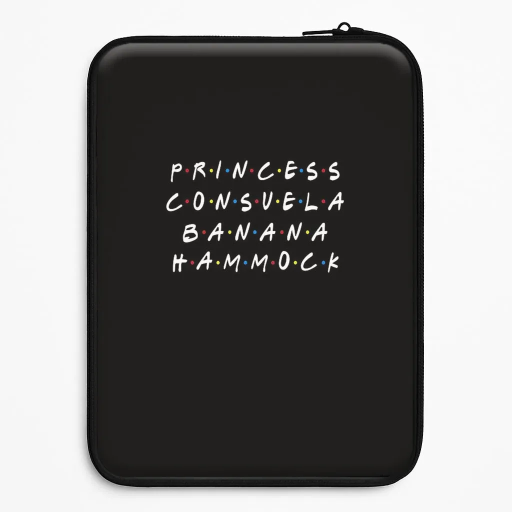 Princess Consuela Banana Hammock Laptop Sleeve Classic Style Minimal Aesthetic Touch