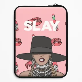 Slay - Queen B Cartoon Laptop Sleeve Flexible Layer Design High Durability