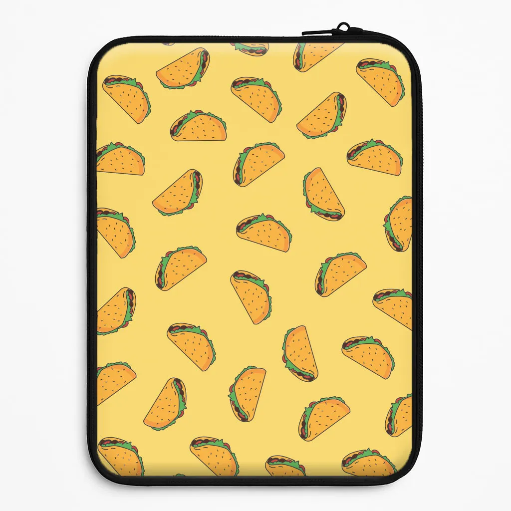 Tacos - Fast Food Patterns Laptop Sleeve Outdoor Design