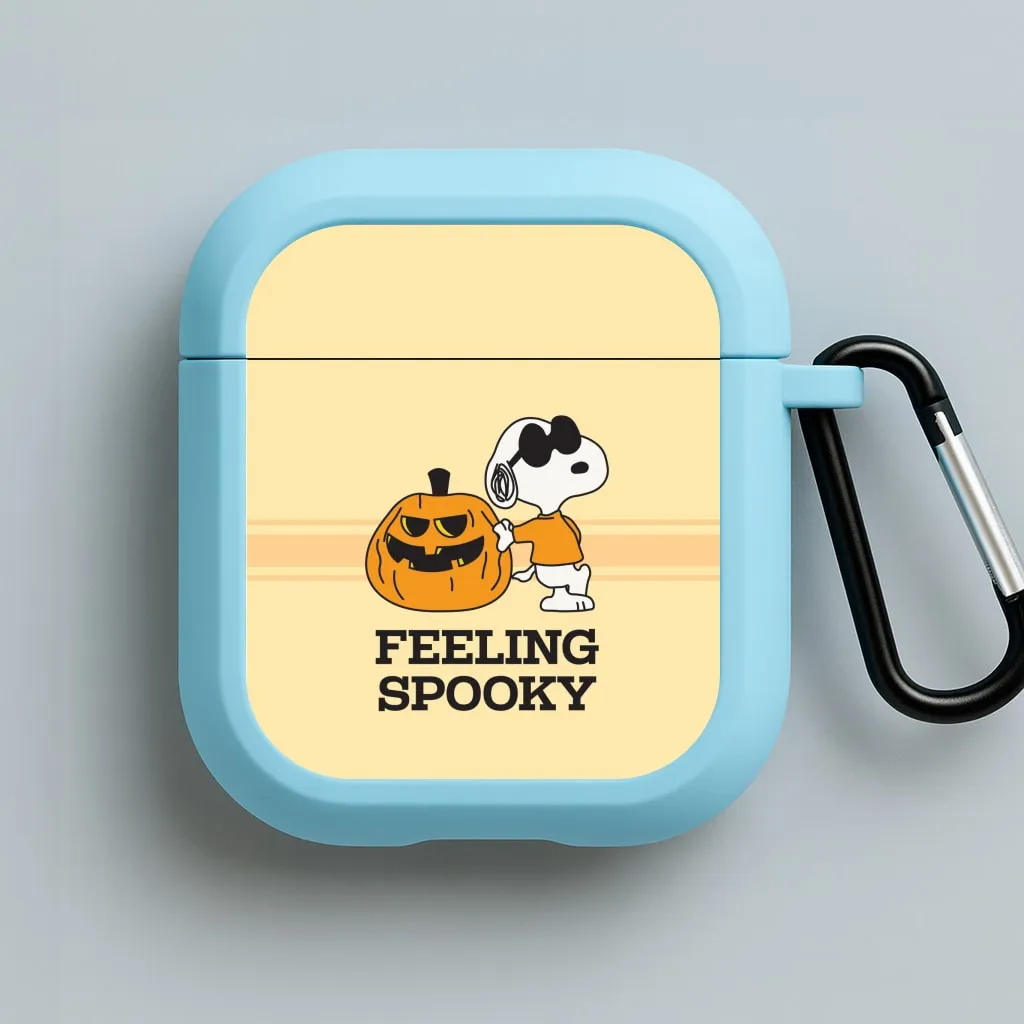 Feeling Spooky Cartoon Beagle AirPods Case Creative Smooth Case