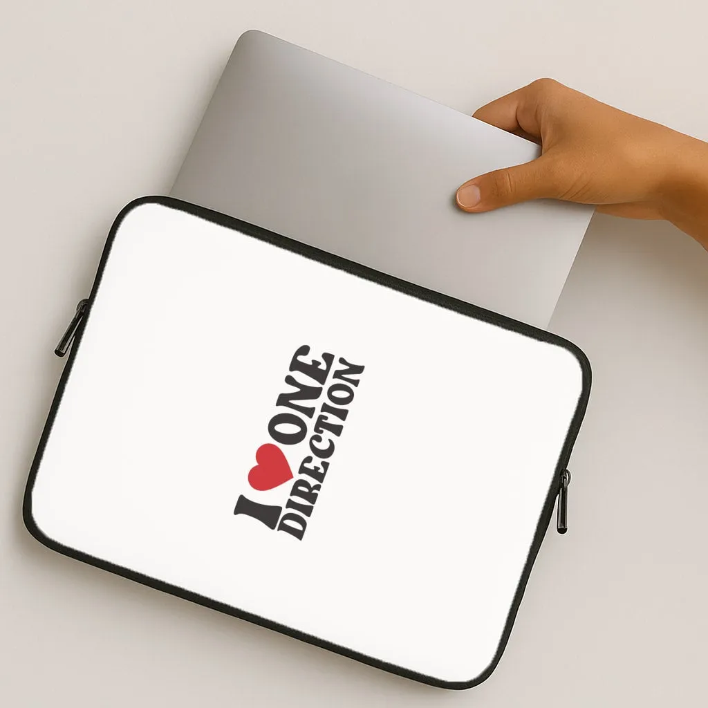I Love Direction Laptop Sleeve Elegant Look