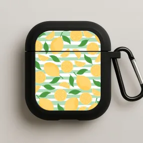 Trendy Smooth Case Lemons Pattern - Summer AirPods Case
