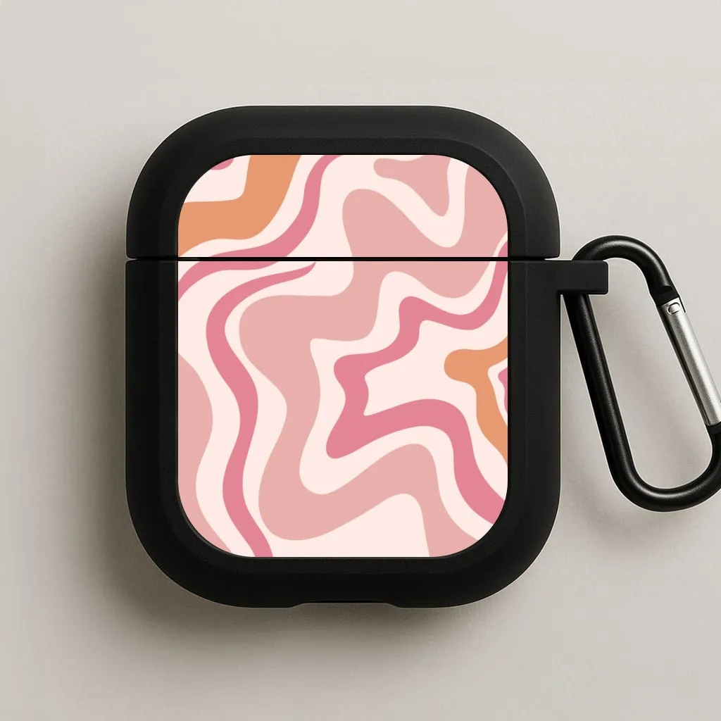 everyday business companion Pink Waves AirPods Case