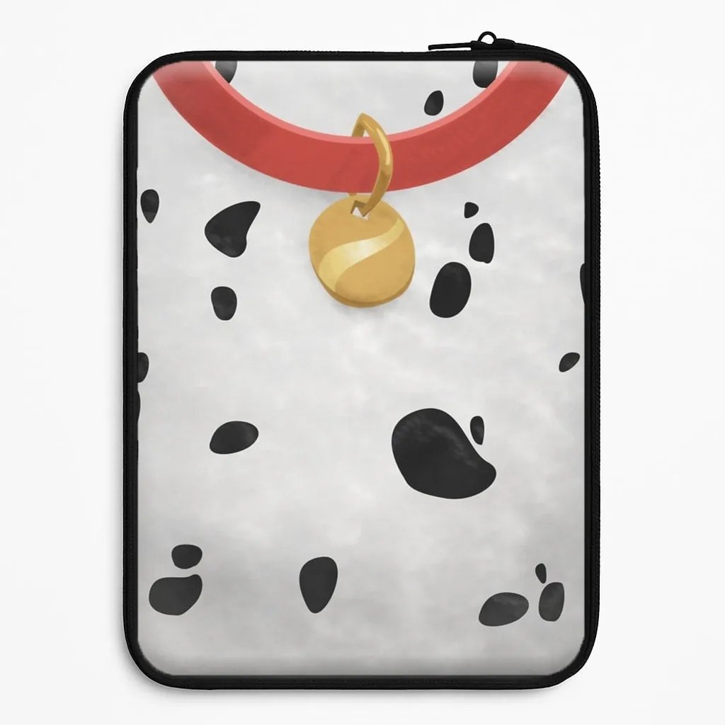 Futuristic style Grip Control Dalmatians Laptop Sleeve