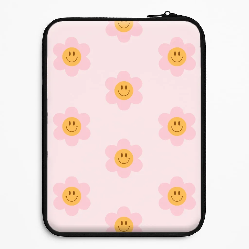 Trendy Texture Flexible Edge Flower Pattern - Hot Girl Summer Laptop Sleeve