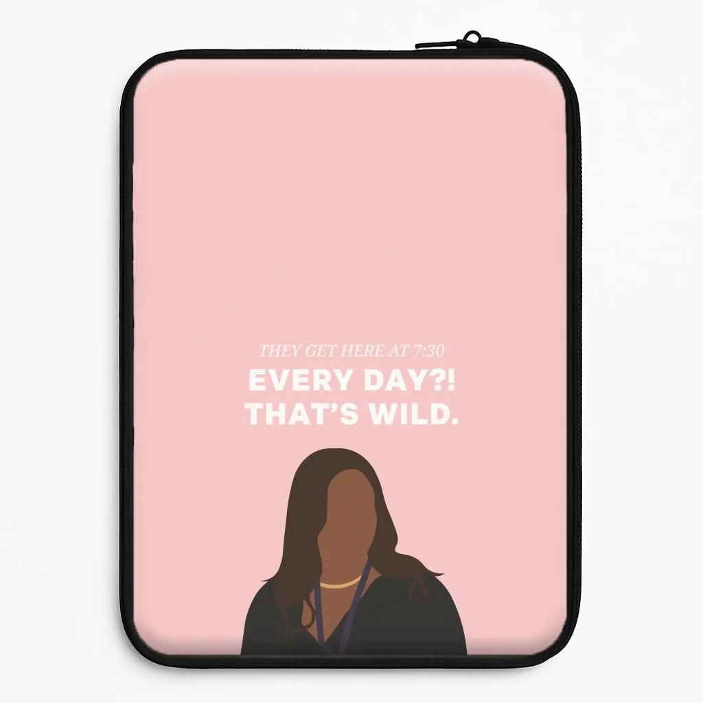 Every Day?! That's Wild Laptop Sleeve Minimal Shield Luxury Style