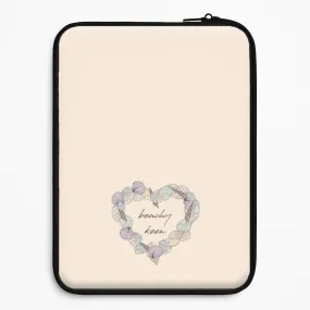 Durable Frame Beachy Keen - Seashells Laptop Sleeve