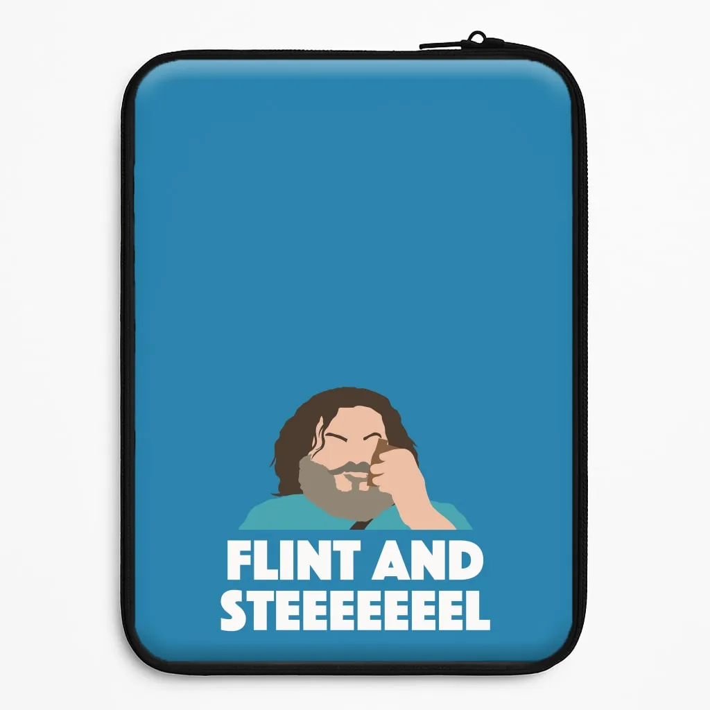 Flint And Steel Laptop Sleeve Modern Design Soft Finish Layer