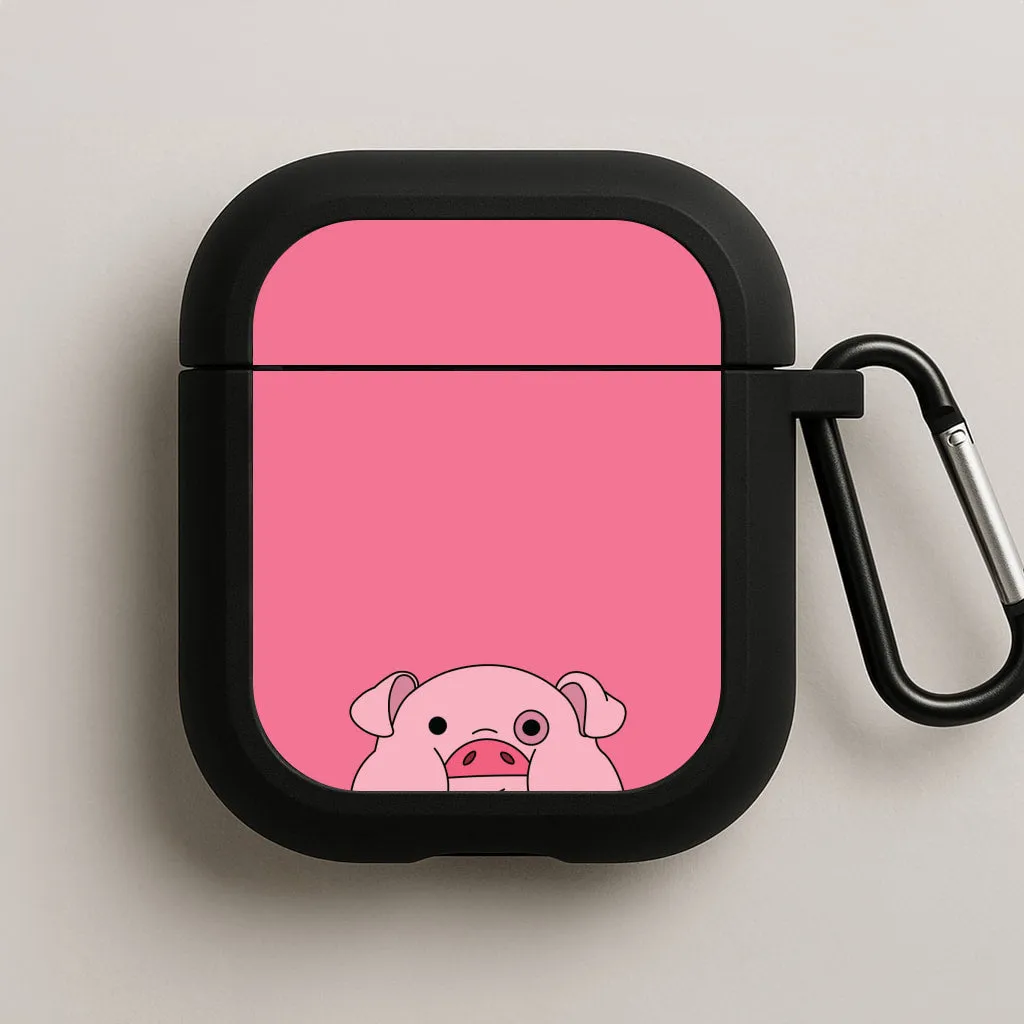 Waddles AirPods Case Portable Rubber Bag