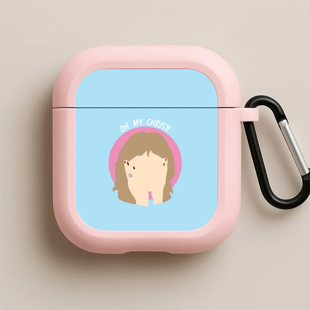 Fashion Compact Holder Oh My Christ! AirPods Case