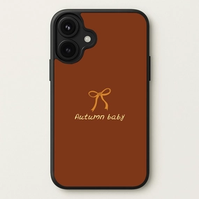 Autumn Baby Phone Case Refined Protection