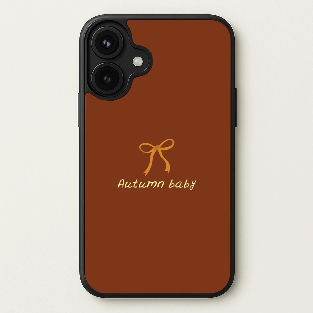 Autumn Baby Phone Case Refined Protection